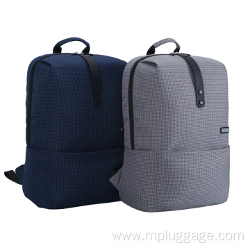 Bamboo Mat Pattern Simple Casual Backpack Customization
